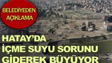 Hatay'da su sorunu giderek artıyor