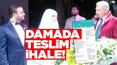 Adıyaman'da damada teslim ihale!