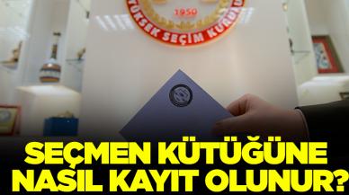 Seçmen kütüğüne nasıl kayıt olunur 2023