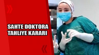 'Sahte doktor' tahliye edildi