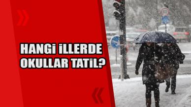 Hangi illerde okullar tatil?