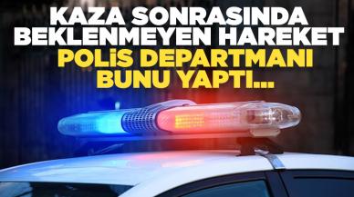 Polis korkunç kaza sonrası beklenmeyen bir harekete imza attı! O sözler...