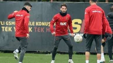 Galatasaray, Kayserispor maçının hazırlıklarını sürdürdü