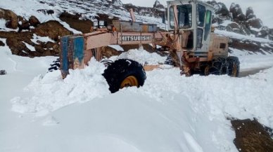 Van'da yüksek kesimlere kar yağdı