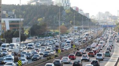 İstanbul'da trafik yoğunluğu başladı