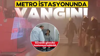 Şişli'deki metro istasyonunda yükselen duman, 1 kişiyi hastanelik etti