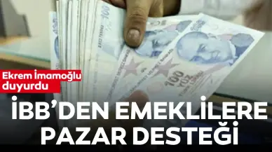 İBB'nin emeklilere pazar desteği başlıyor: Başvurular ne zaman, koşulları neler?