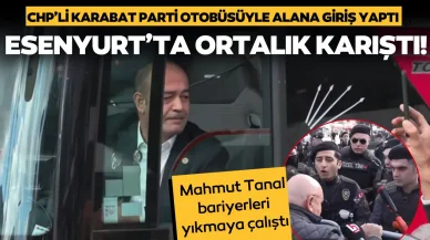 Polis abluka kurdu, CHP’nin Esenyurt’taki toplanma yeri değişti!