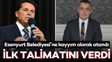 Esenyurt Belediyesi'ne kayyım atanan Can Aksoy ilk talimatını verdi