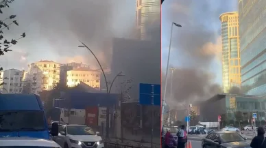 İstanbul Levent’teki AVM’de yangın çıktı!