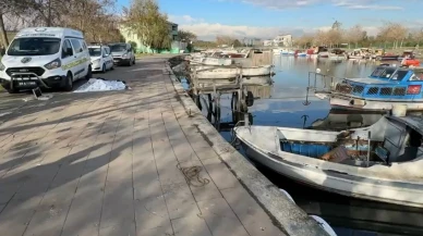 Küçükçekmece'deki teknede 1 kişi ölü bulundu