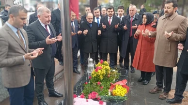 Şehit Aybüke öğretmen, 24 Kasım Öğretmenler Günü'nde kabri başında anıldı