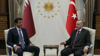 Cumhurbaşkanı Erdoğan, Katar Emiri Şeyh Temim bin Hamed Al Sani'yi Resmi Törenle Karşılıyor