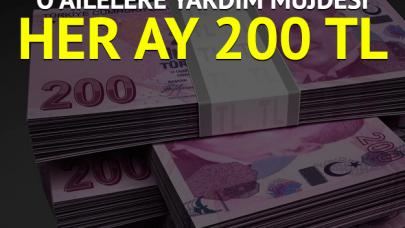 Cihaza bağlı yaşayanlara 200 lira tüketim desteği