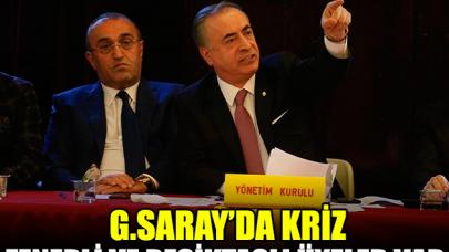 Galatasaray'da kriz! "Üyelerin içerisinde Fenerbahçeli ve Beşiktaşlılar var!"