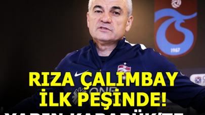 Rıza Çalımbay ilk peşinde