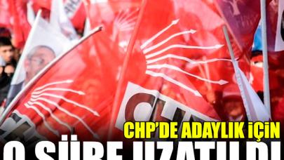 CHP’de başvuru süresi uzatıldı