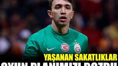 Sakatlıklar planımızı bozdu