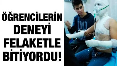 Deney felaketle sonuçlanıyordu!