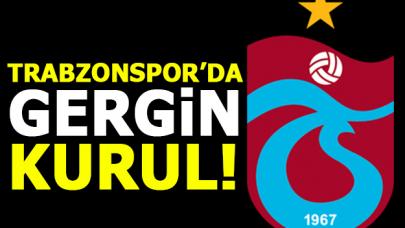 Trabzonspor'da gergin kurul