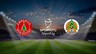 Alanyaspor Ümraniyespor Bein Sports 1 canlı izle! Kaç kaç bitti?