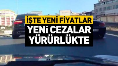 Yeni trafik cezaları yürürlükte! Spin, drift, çakar lamba, abartı egzoz cezaları kaç lira