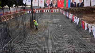 Azerbaycan'ın yapacağı 1000 konutun temeli atıldı