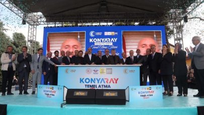 'KONYARAY Banliyö Hattı'nın temeli atıldı