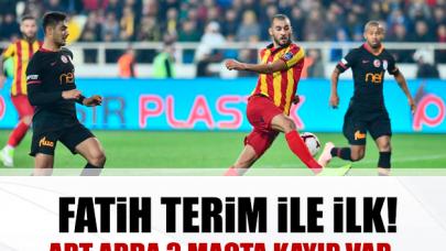 Fatih Terim ile ilk kez üst üste 3 kayıp