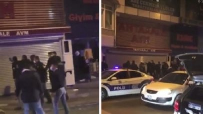 Çekmeköy'de tekmeli yumruklu kavgaya biber gazlı müdahale