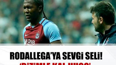 Taraftardan Rodallega'ya sevgi seli