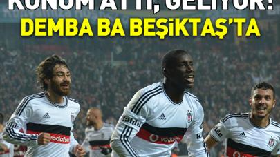 Beşiktaş'ın forveti bir kez daha Demba Ba!