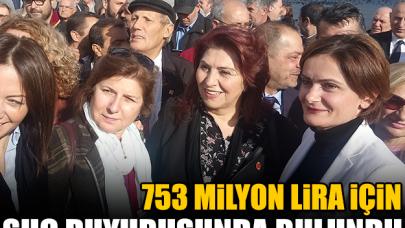 753 milyon lira için suç duyurusu