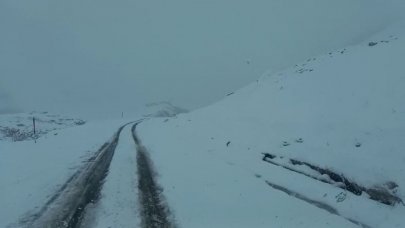 Van'da mayıs ayında kar: 15 santimetreyi buldu