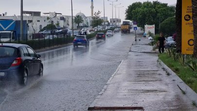 Bodrum'da yağmur ve hortum etkili oldu