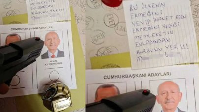 Sandığa silahla gelip Kemal Kılıçdaroğlu'nu tehdit etti