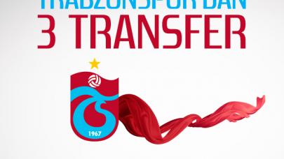 Trabzonspor'a üç takviye!