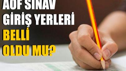 AÖF Güz dönemi 24-25 Kasım ara sınav giriş yerleri belli oldu mu sorgulama ekranı