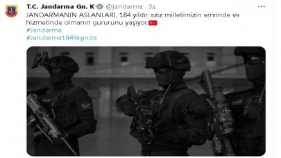 Jandarma Genel Komutanlığı 184 yaşında