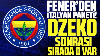 Fenerbahçe'de İtalyan paketi! Dzeko'dan sonra sıra onda...