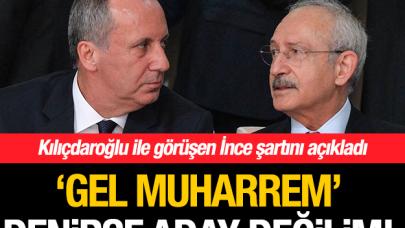 Bana 'Gel Muharrem' denirse aday değilim