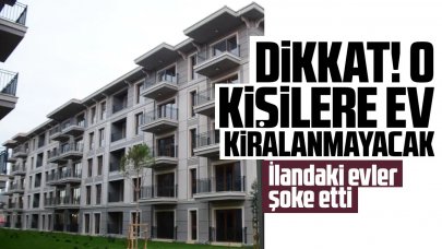 Dikkat! Ev verilmeyen vatandaşlar belli oldu