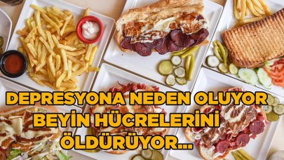 Herkesin sevdiği o yiyecek depresyona neden oluyor, beyin hücrelerini öldürüyor!