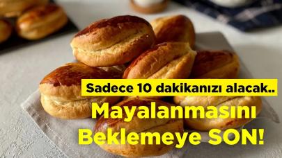 Artık Mayalanmasını Beklemeye Son! Bu Tarif Sadece 10 Dakikada Yapılıyor..