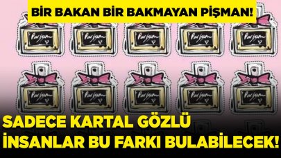 Gerçekten zeki insanlar resimdeki farklı parfüm şişelerini 8 saniyede bulabiliyor! Zekanızı şimdi test edin