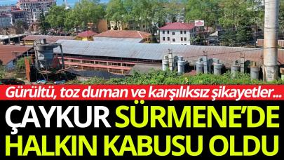 ÇAYKUR Sürmene'de kabus oldu!