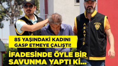 85 yaşındaki kadını darbedip parasını gasp etmişti: İfadesi 'yok artık' dedirtti