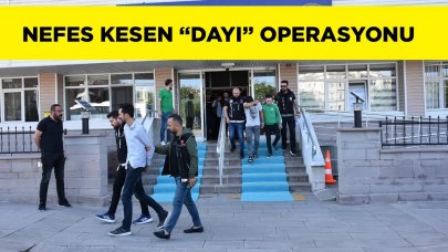 Nefes kesen "Dayı" operasyonu: 14 gözaltı