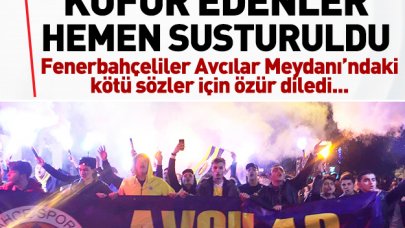 Küfür edenleri anında susturduk