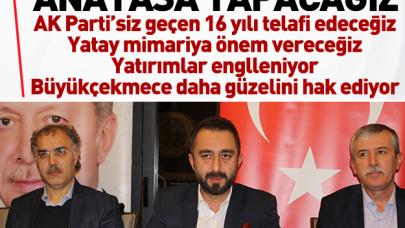 Anayasa yapacağız